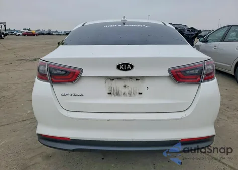 2016 Kia Optima Hybrid z USA, uszkodzony, nr VIN KNAGM4AD4G5099556